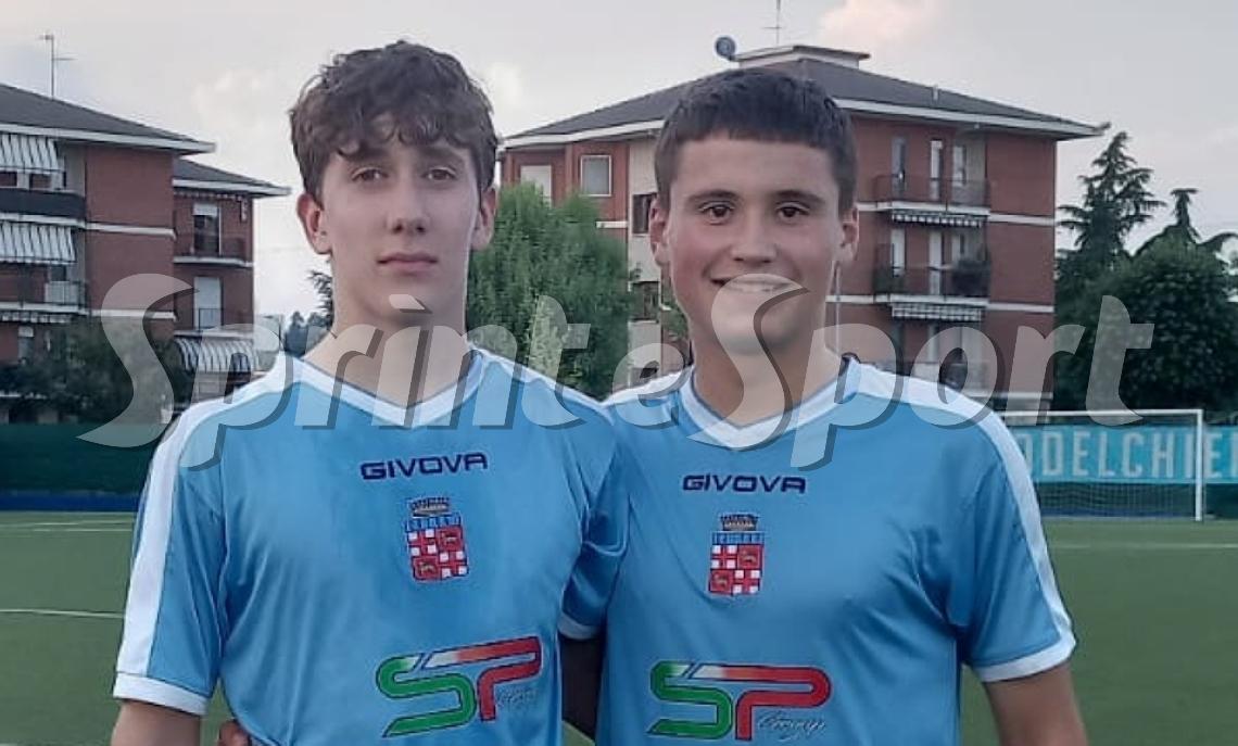 Lorenzo Ferraris e Filippo Galvagno, i due marcatori del Chieri  