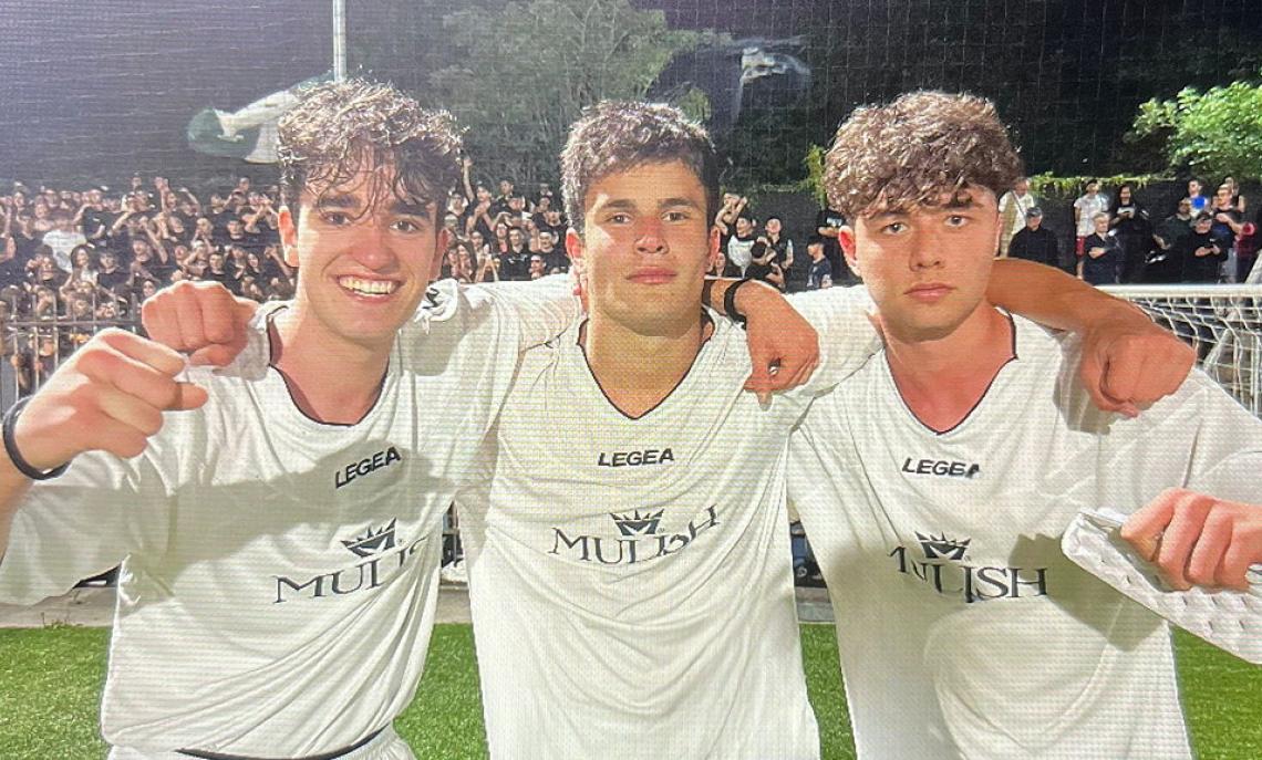 Milano Football Cup:  Alessandro Abaterusso, Edoardo Gencarelli, Alfredo Alagna (Vittorio Veneto)
