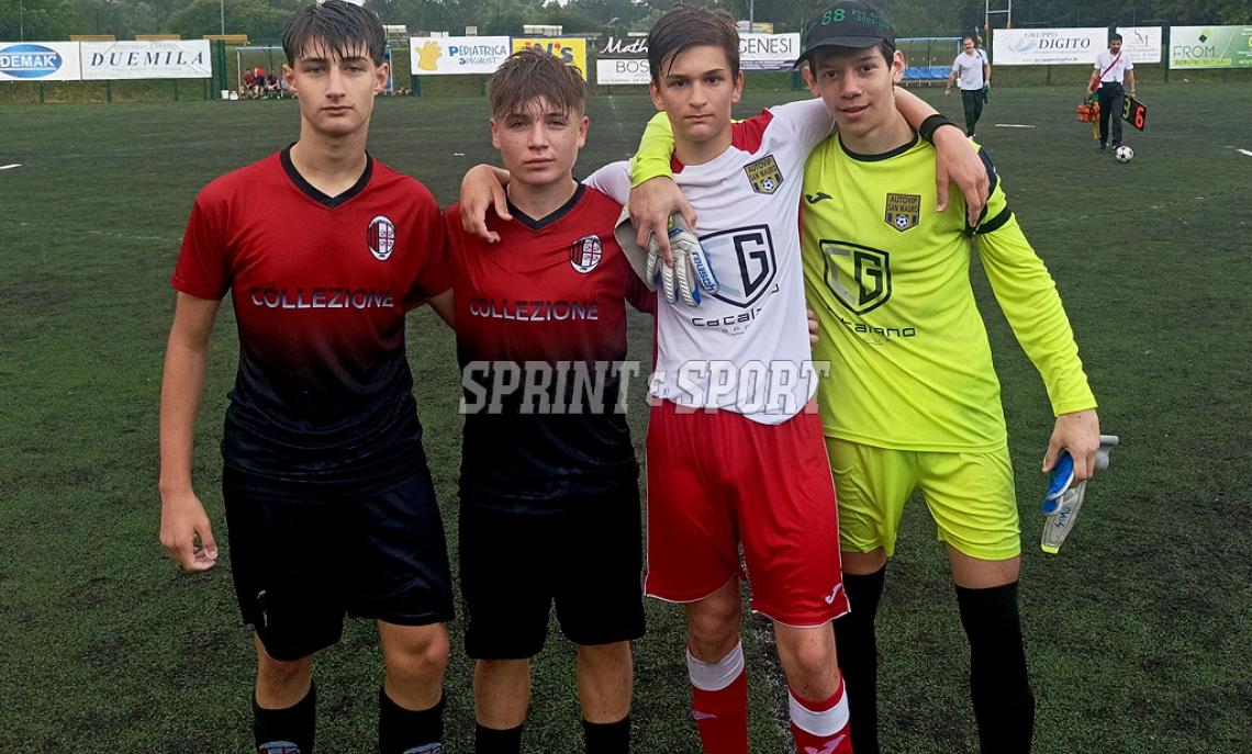 Lorenzo Lipani, Simone Mortillaro, Andrea Passalacqua e Simone Cerminara