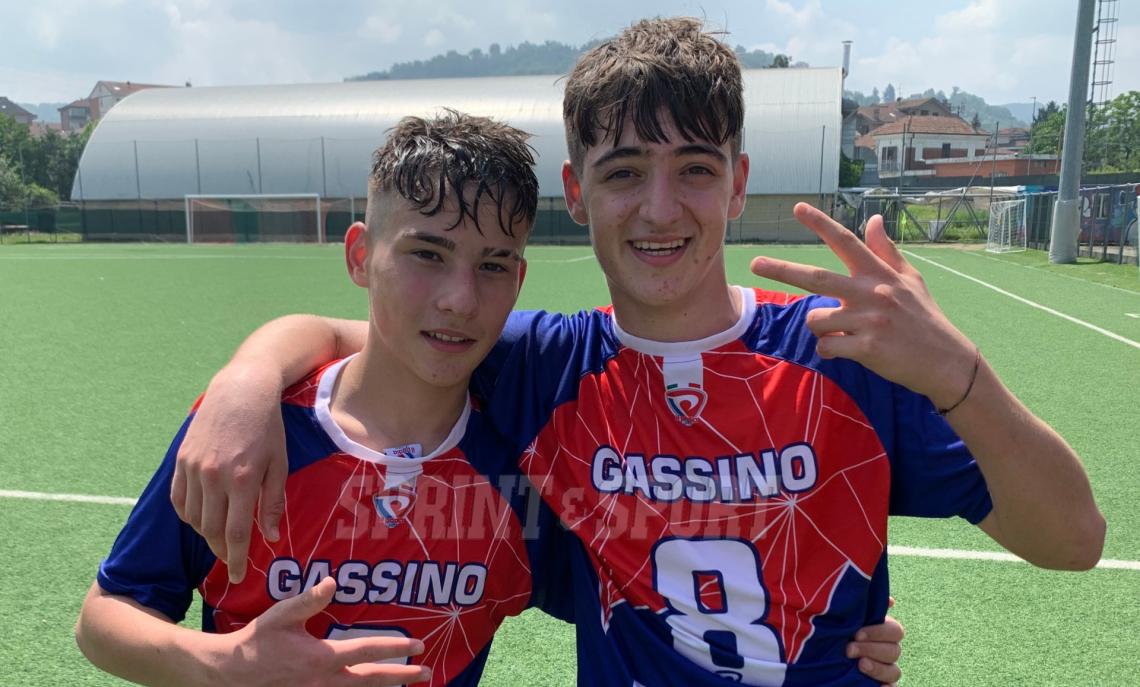 Galasso e Galla Gassino-Druentina 3-2 under 15 playoff provinciali