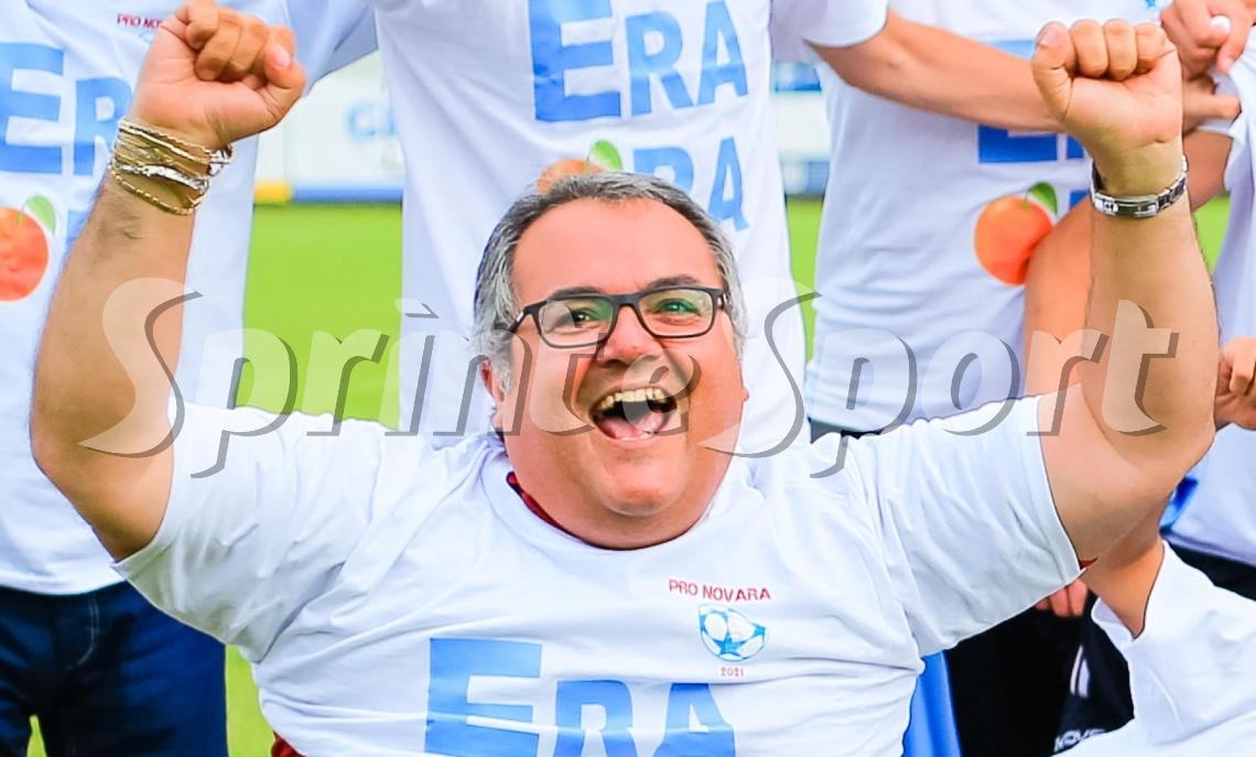 PRO NOVARA-VILLAFRANCA PLAY OFF PROMOZIONE - PAOLO PUGLIESE PRO NOVARA
