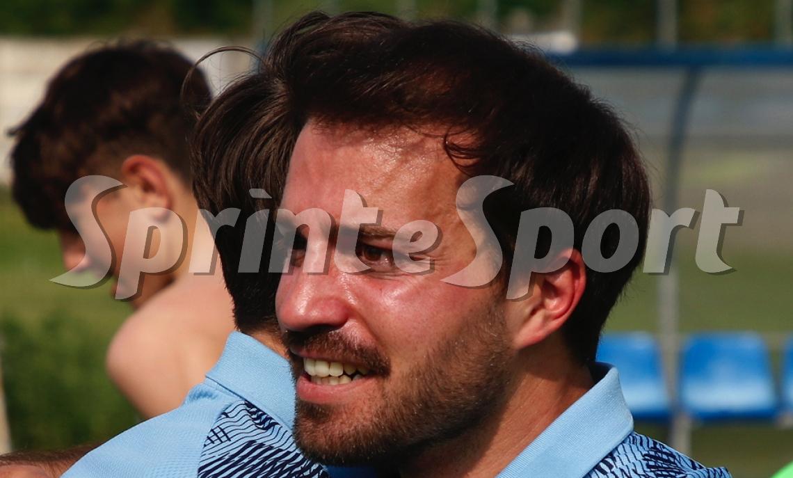 Gianluca Baseggio allenatore dei 2008. A fine stagione non sar&agrave; pi&ugrave; biancazzurro [Foto Bonfatti]