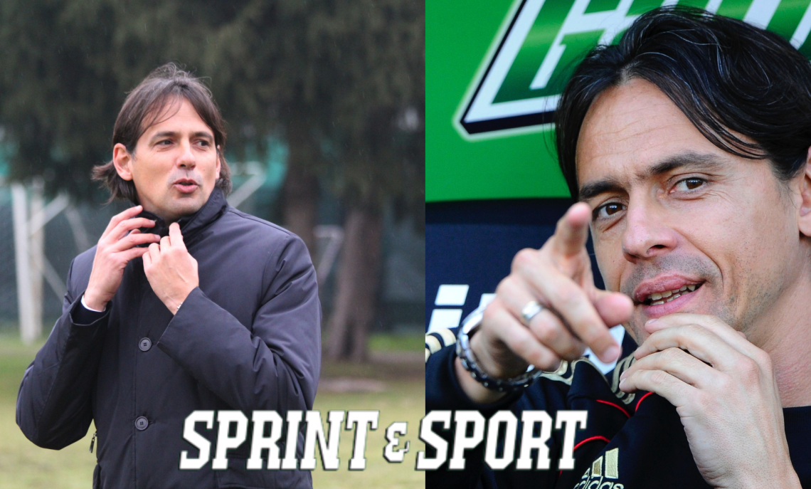 fratelli nel calcio inzaghi simone filippo