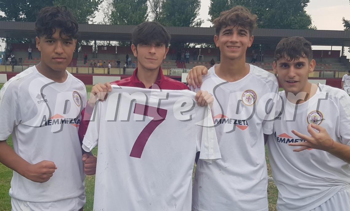 CRESCENTINESE-BAVENO UNDER 19 - ADAM AISSOUS LUCA TOSATTI ANDREA CANUTO ALESSANDRO SAVIO