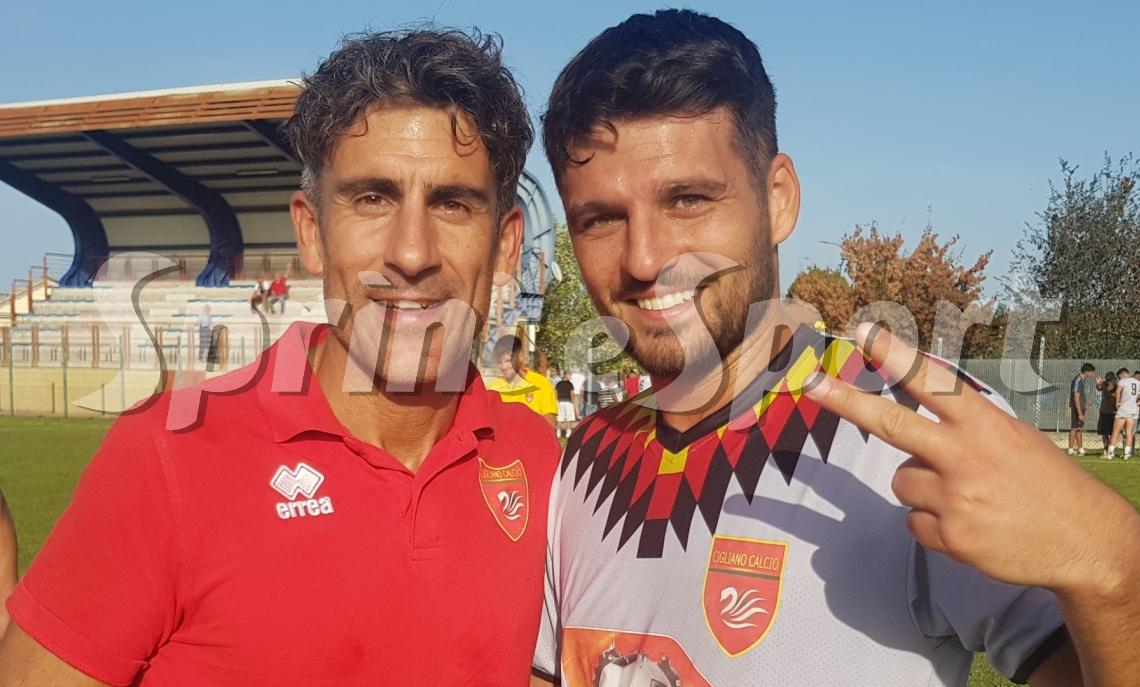 CIGLIANO-LIVORNO BIANZE' PRIMA CATEGORIA - MARCO CALANDRA FILIPPO GERMANO