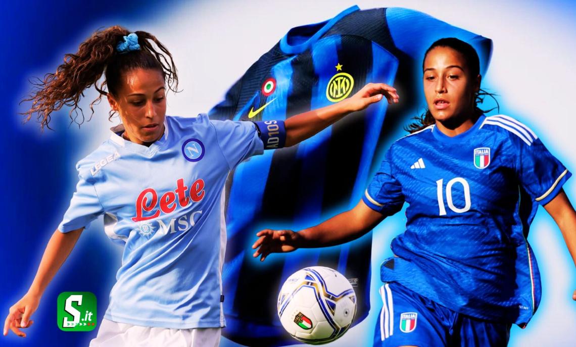 A 15 anni saluta il Napoli e si trasferisce da sola a Milano.  È la nuova numero 10 dell'Inter e della Nazionale