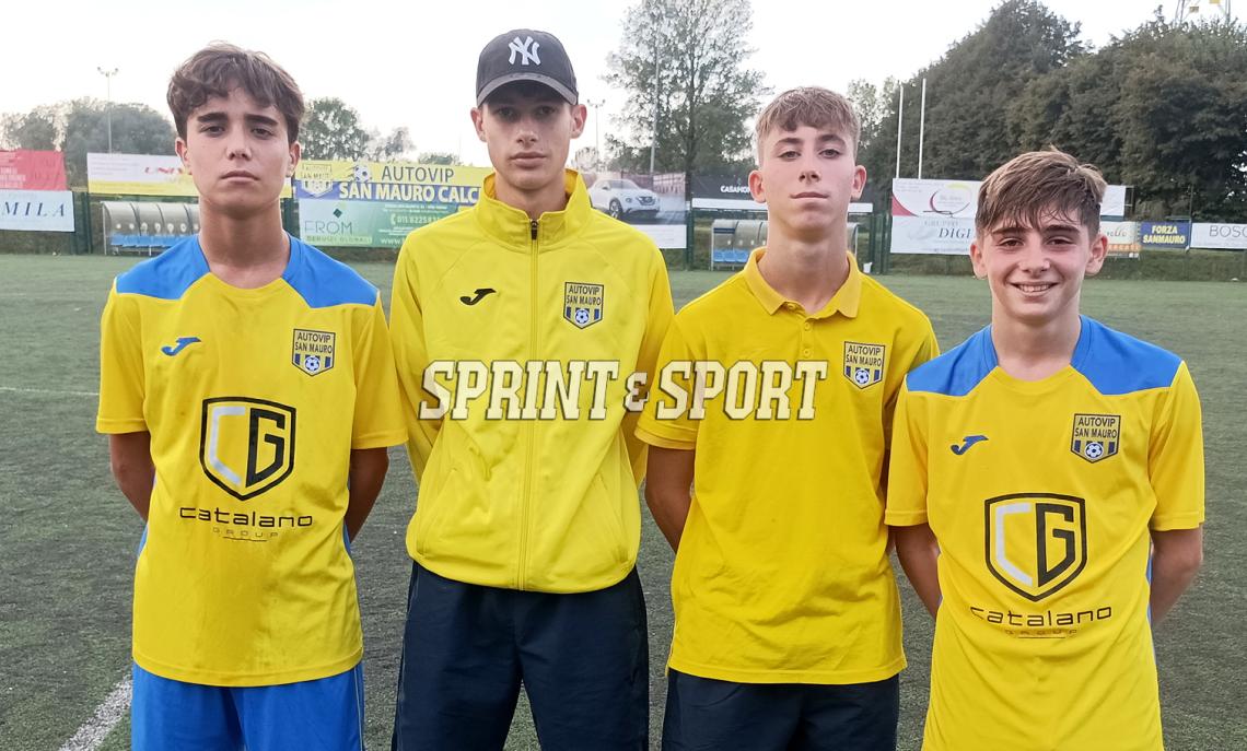 Pietro Peverati, Luca Malos, Simone Gallizio e Gioele Guerra