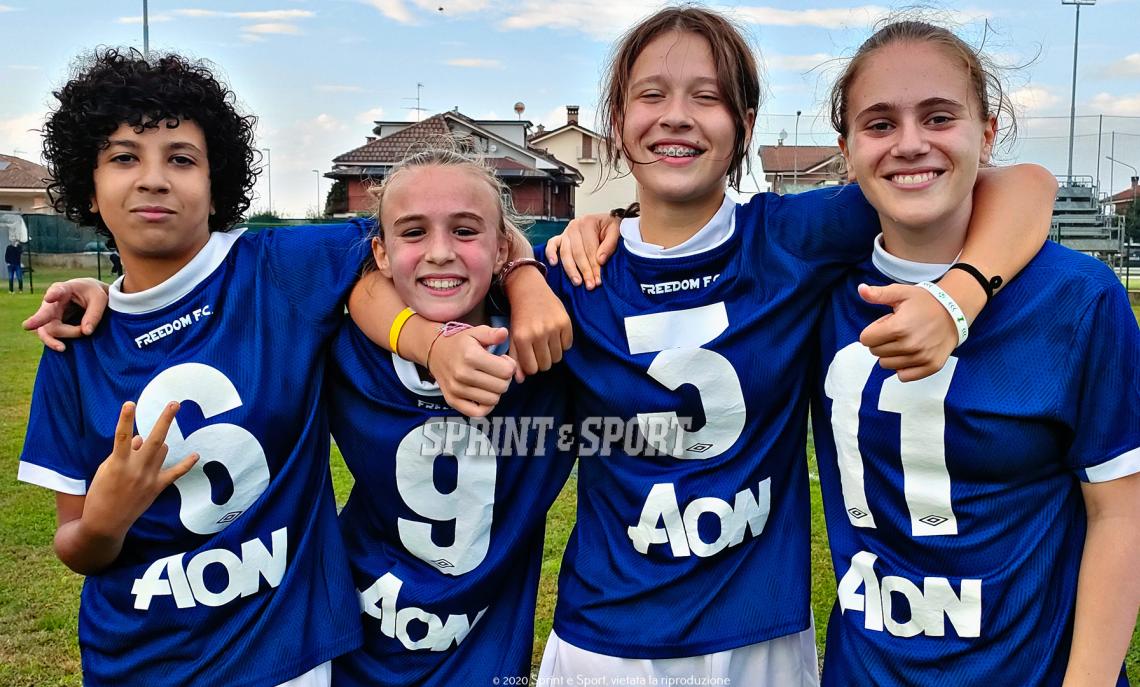Under 15 Femminile, Elledì FC-Freedom 2-4: le 4 marcatrici cuneesi, Nermin Tolba, Sara Loffredo, Rebecca Bodrero e Giulia Merlino 