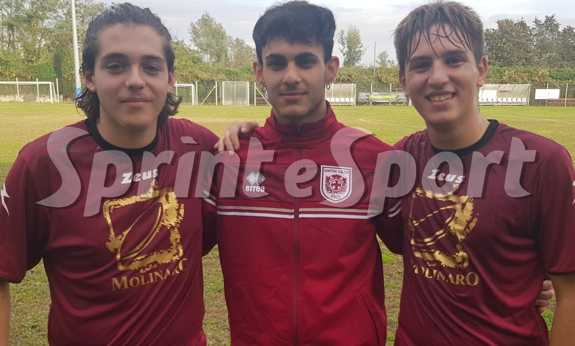 SANTHIA' UNDER 19 - ALESSANDRO FERRI EDUARDO D'AMICO ANDREA CARLINO