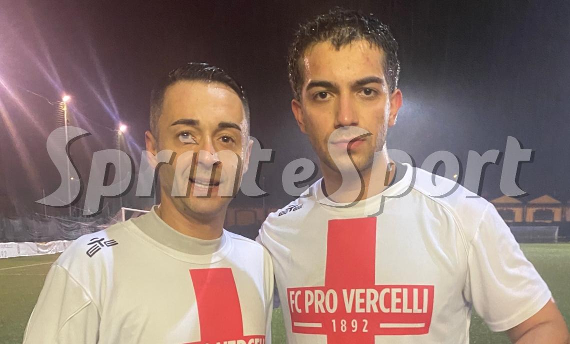 Andrea Petrillo, Nicolas Gajon, Seconda Categoria, Academy Pro Vercelli