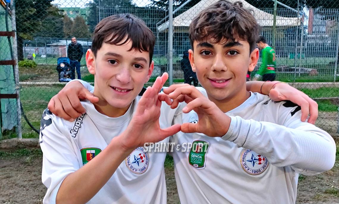 Under 14 Provinciali Pro Collegno Patrick Grieco e Giovanni Basile