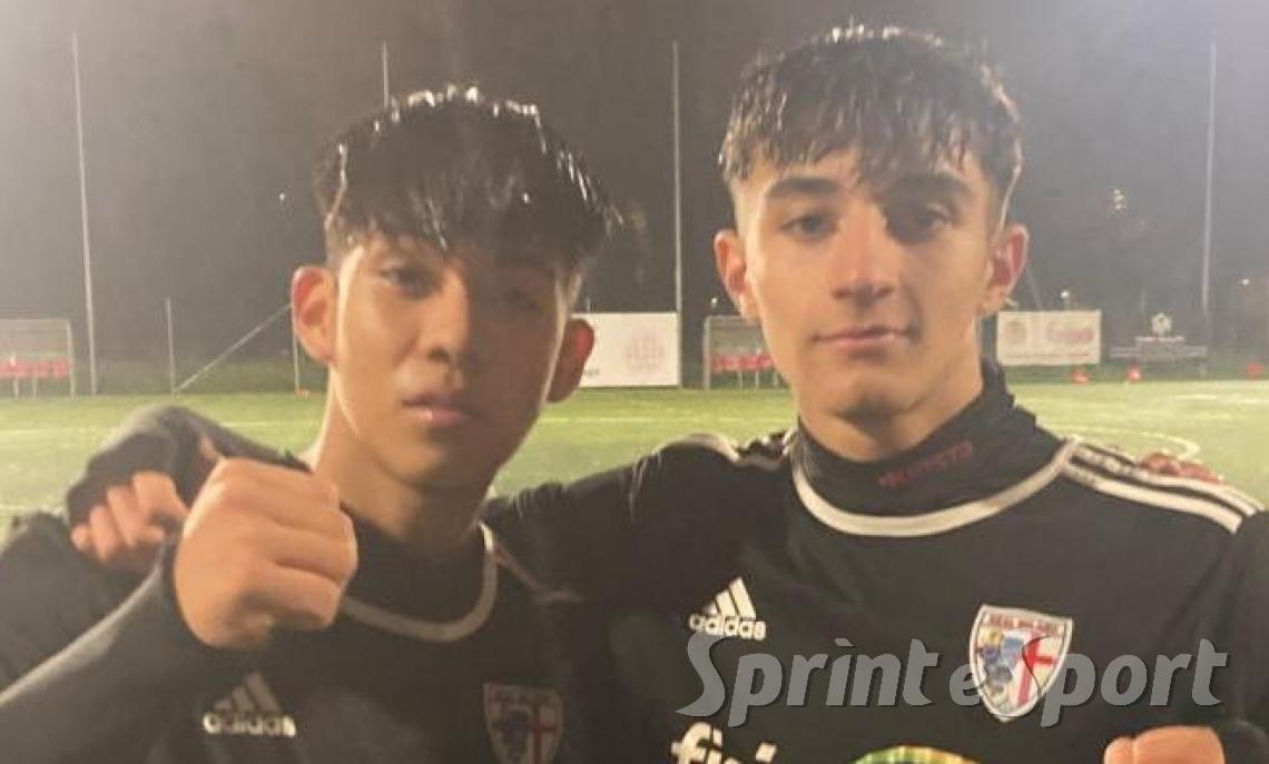 Francesco Ramos, Cristian Di Michino Real Milano Under 16