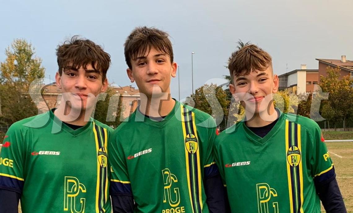 Gabriele Siliato, Denis Moroni e Simone Russo, i 3 goleador del Beiborg