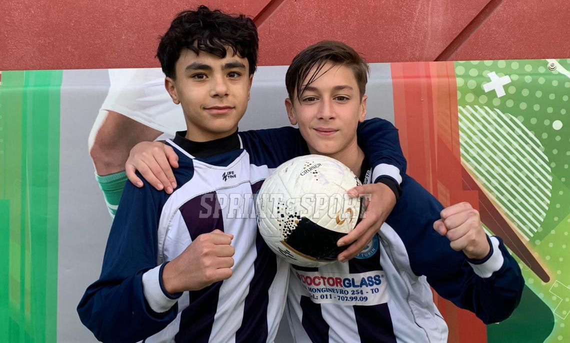 Under 15 Borgata Cit Turin-Pertusa 2-0, De Luca e Kamberi