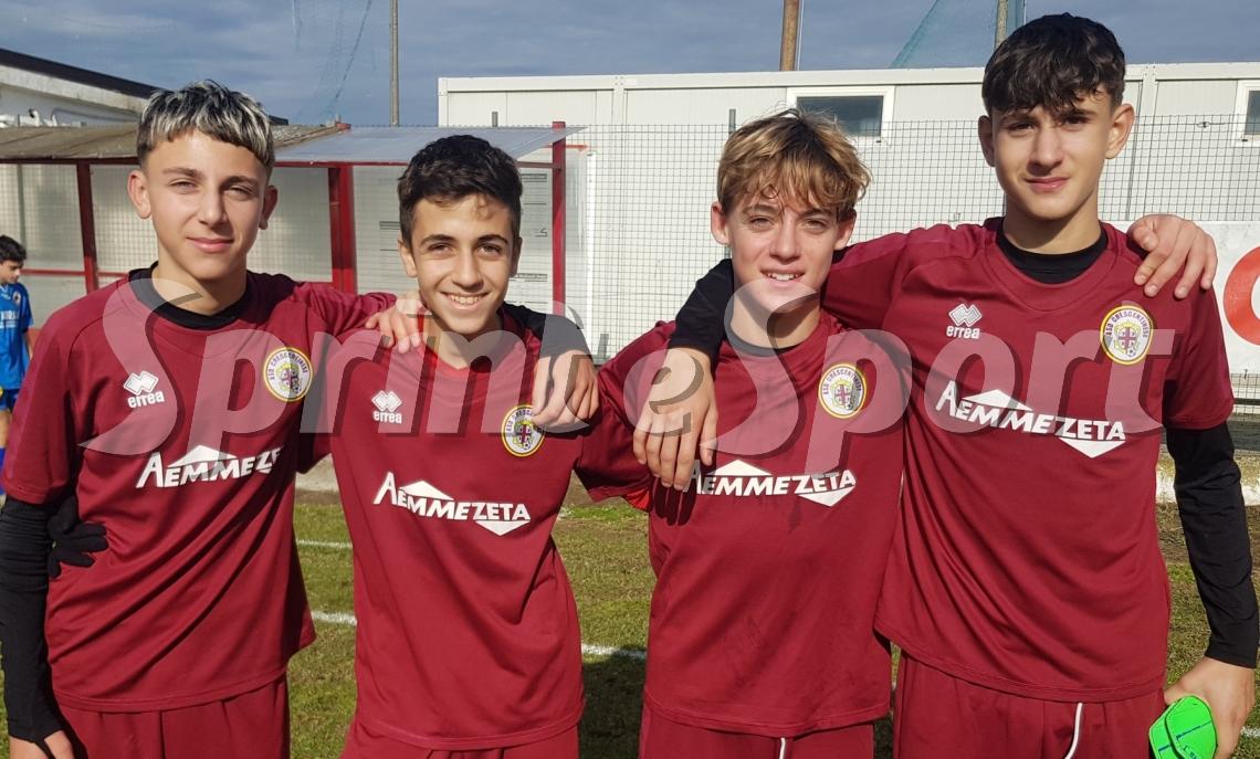 LIVORNO BIANZE'-CRESCENTINESE UNDER 15 - TOMMASO MATTEJA CRISTIAN GENNARO ALESSANDRO MOSCHINI TOMMASO BUSNENGO.