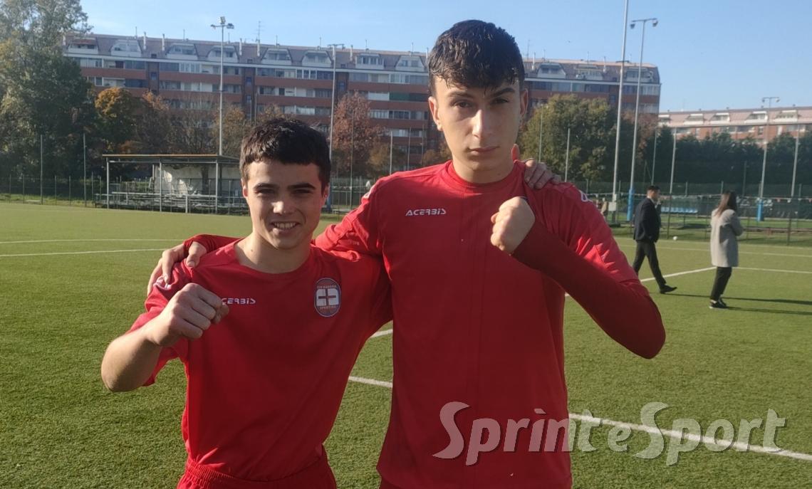 Jacopo Amadio e Leonardo Vido; Barona Sporting Under 17