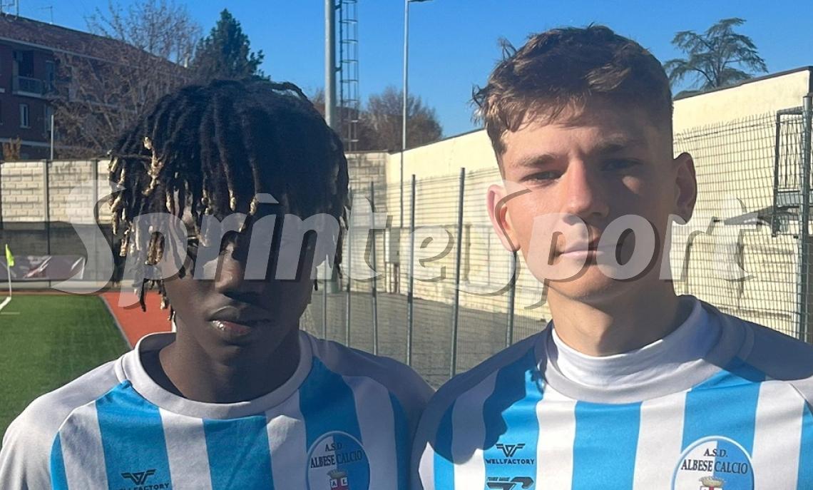 A sinistra Emanuel Imarhiagbe, a destra Marco Predulescu, si sono distinti durante la partita come migliori in campo