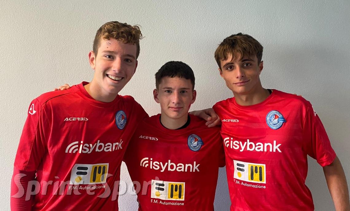 Il trio Merla, Simonelli e Isgrò