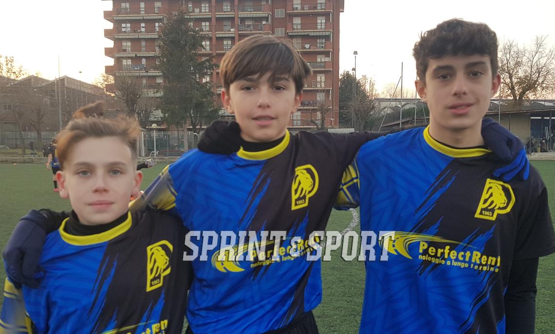 Under 14 Provinciali Paradiso-Academy Rosta 8-0: protagonisti del match Gabriele Marino, Andrea Boggio e Federico Chiaberto
