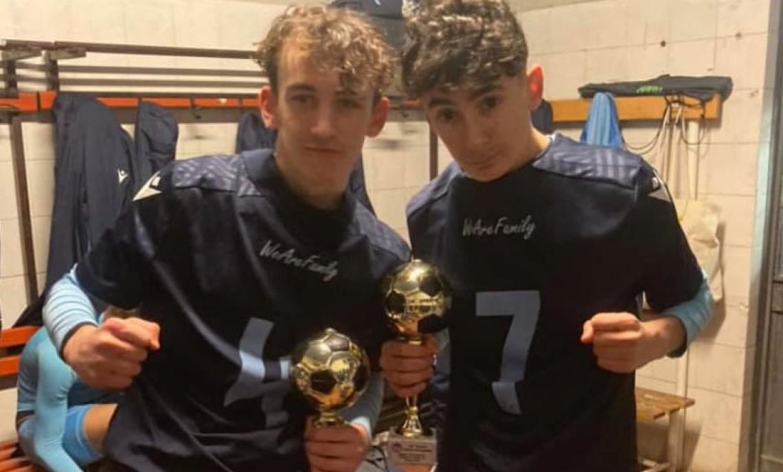  Caduti di Superga - Under 15 - Lucento: L'Alpignano trionfa, Marco Bertot e Lorenzo Greco premiati anche come miglior difensore e miglior attaccante del torneo