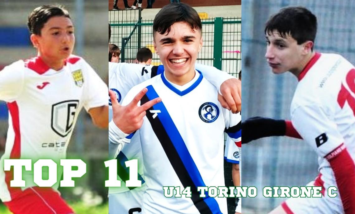 Top 11 Under 14 Girone C di Torino: Da sinistra Samuele Marino dell'Autovip San Mauro, Alessanro Peracchione del Ciriè e Emanuele Barberis della Mappanese