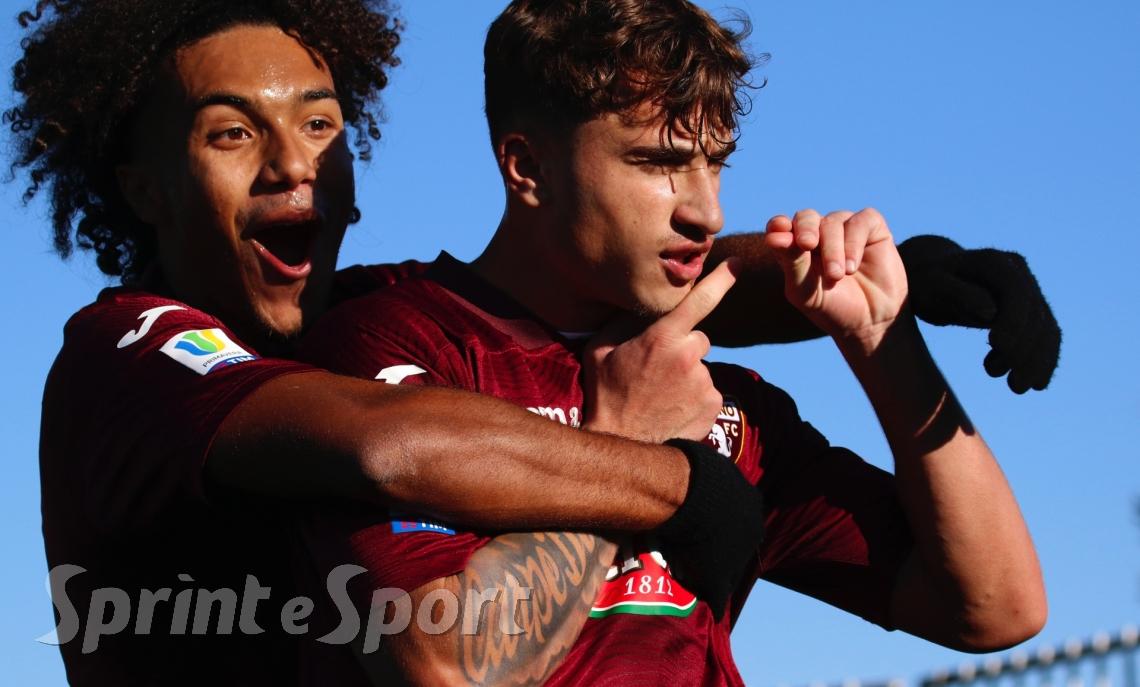 Primavera 1 - Torino-Juventus: in foto Ciammaglichella e Franzoni