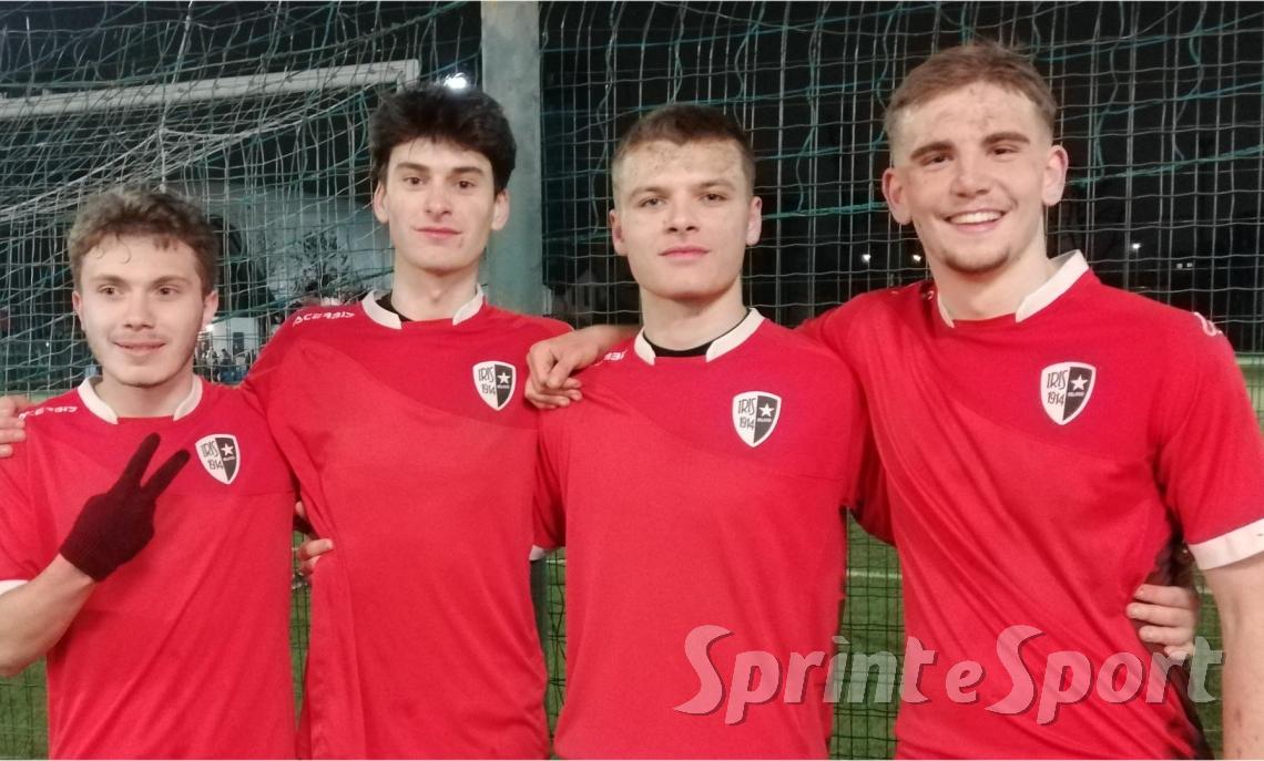 Federico Grittani, Edoardo Riccardi, Luca Giordano, Emanuele Aimerito; Iris Under 19