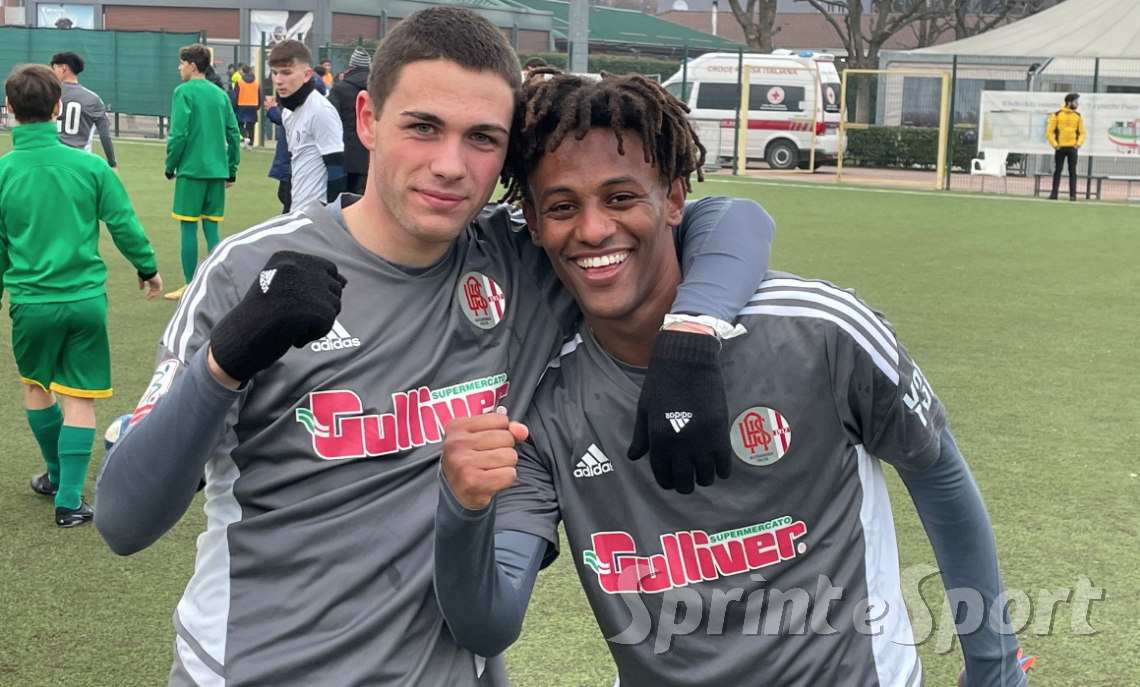 Primavera 2 - Alessandria-Como: Gueli e Jarre fgesteggiano gol e vittoria sul Como