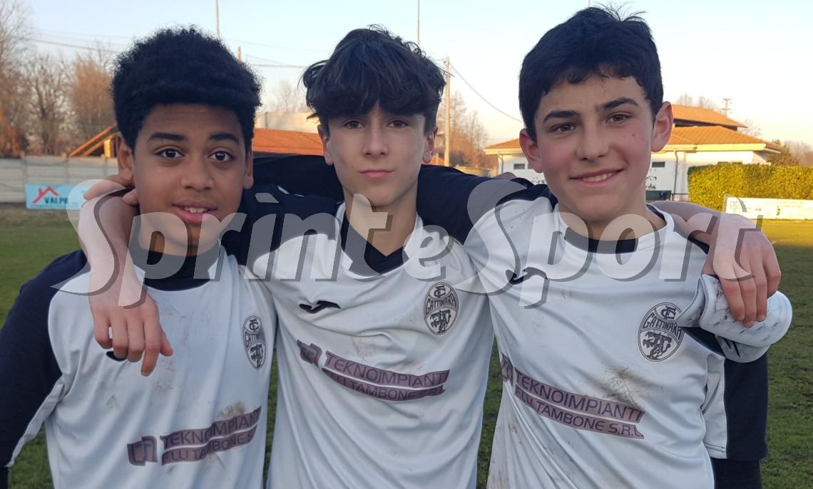 GATTINARA-SANTHIA' UNDER 14 - LUCA RAMZEN MATTIA NOBILE DOMINIC TORINO