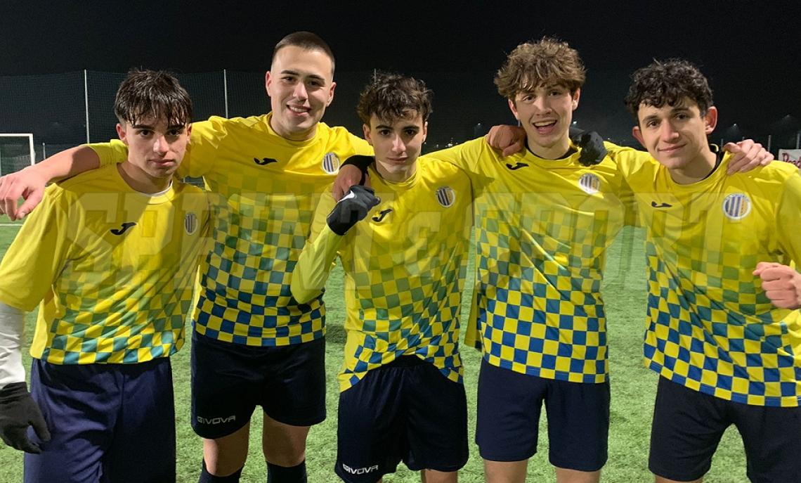 Alessandro Maullu, Alessio Raffuzzi, Nicolò Montrasi, Tommaso Scavone, Pietro Masini: Viscontini Under 19 Fascia B