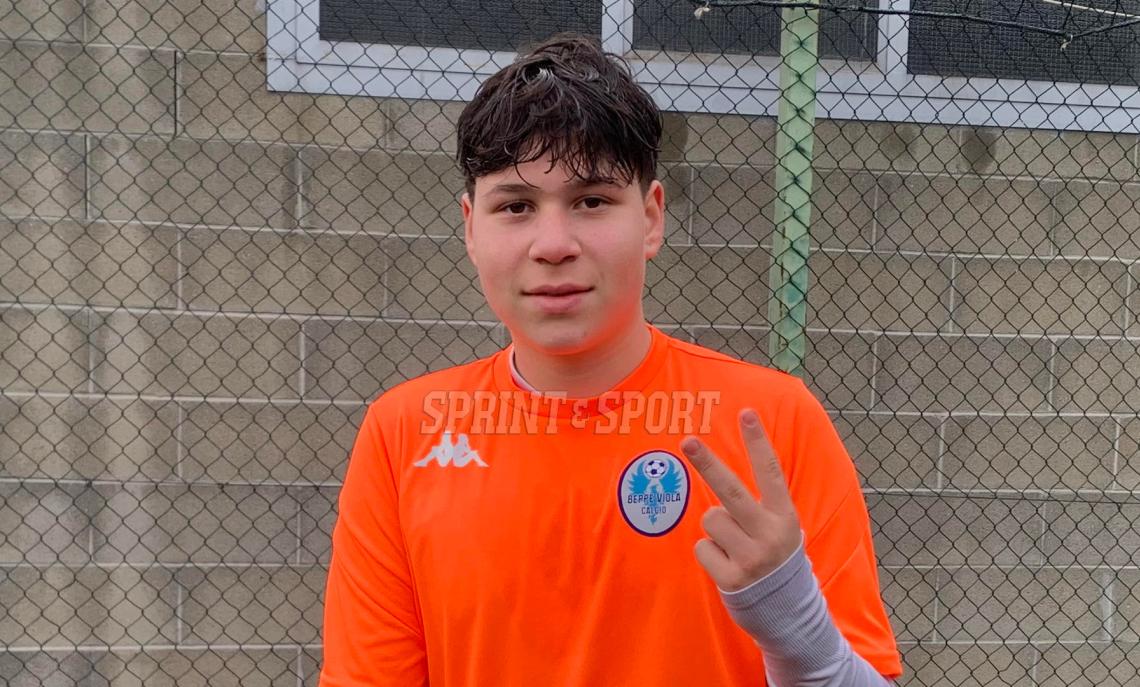 Under 15 Sant'Ignazio-Beppe Viola 1-7, Andrea D'alessio
