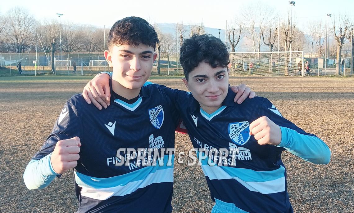 Under 14 Provinciali Pro Collegno- Atletico Alpignano 0-4: Cristian Peila e Matteo Di Michele