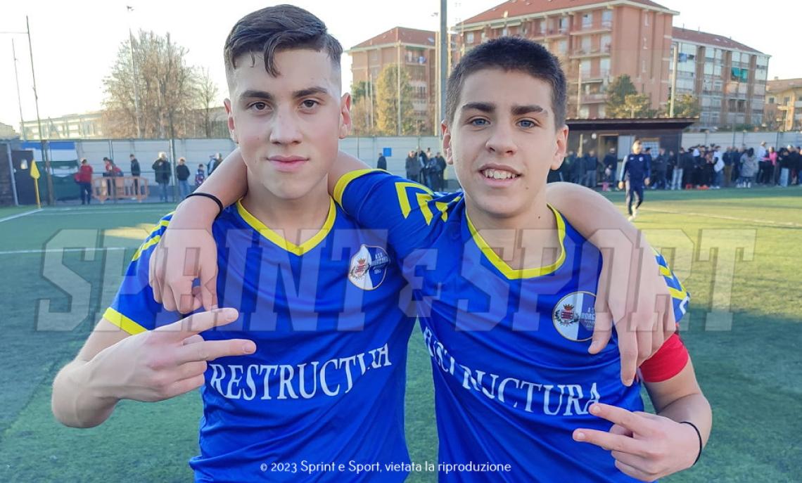Regionali Piemonte Under 16 Girone D Borgaro-Nichelino Hesperia 4-3 Gabriele Ponzo, Gabriele Fruianu