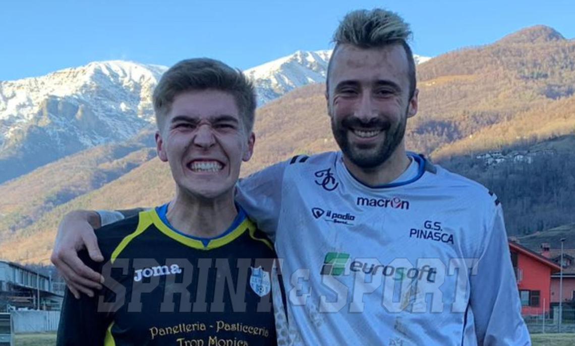 PINEROLESE SPORT ROSTA, PRIMA CATEGORIA PIEMONTE, MIRCO ODIN, ANDREA SALUSSO