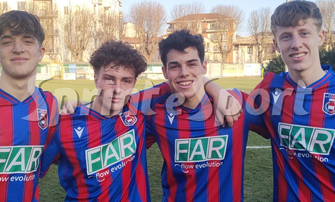 Pinerolo Gozzano Under 19 Nazionale: i quattro tenori rossoblù