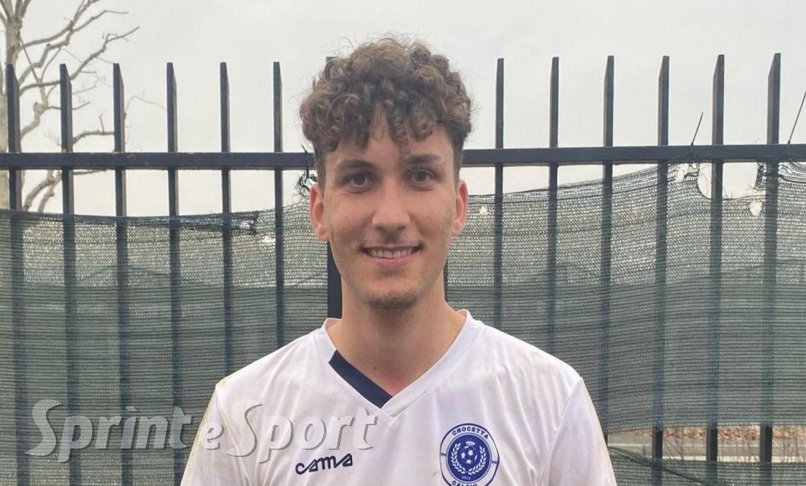 TERZA CATEGORIA, CROCETTA MDN SPORT. Francesco Armitano, autore si una splendida doppietta.