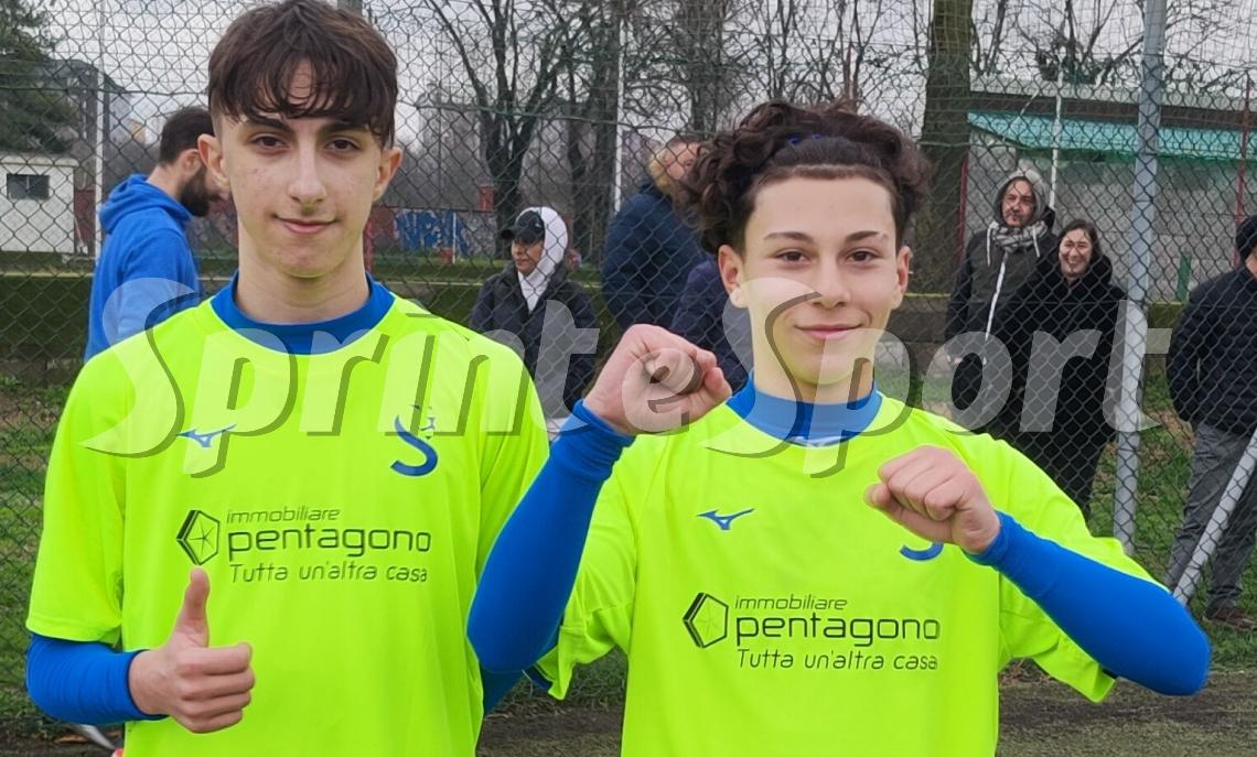 Filippo Ruggeri ed Emanuele Russo; Sedriano Under 14