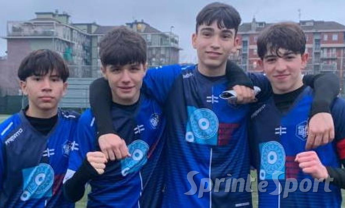 Julian Cueva, Mattia Cesati, Riccardo Trippi e Nicolas Avanzi Sempione Under 16