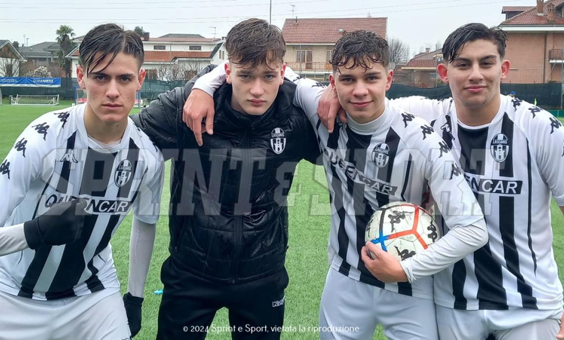 Andrea Vanegas, Vittorio Beggi, Alessandro Labardo e Federico Sauna, i migliori in campo del Lascaris contro il Borgaro