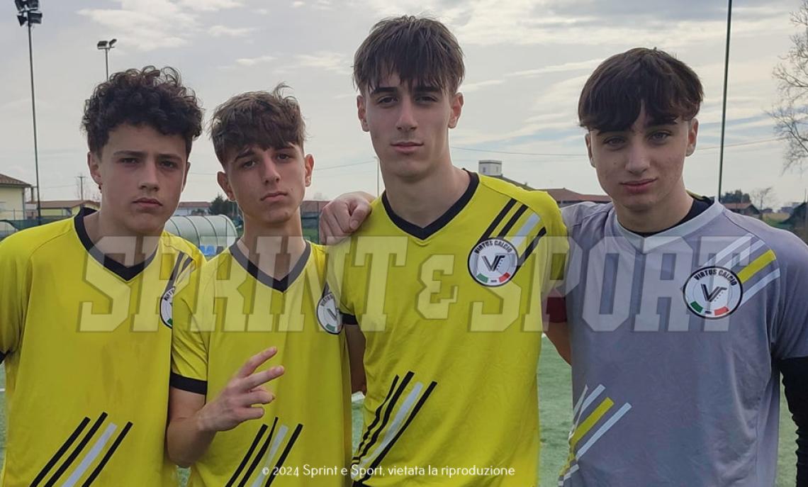 Matteo Alessandrini, Gabriele Argiri, Diego Rosso e Matteo Artusio, i migliori in campo della Virtus Accademia contro il Lascaris