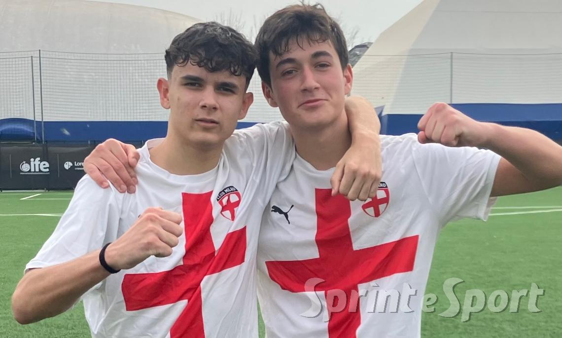 Matteo Marcomin ed Edoardo Tarquinio, Club Milano