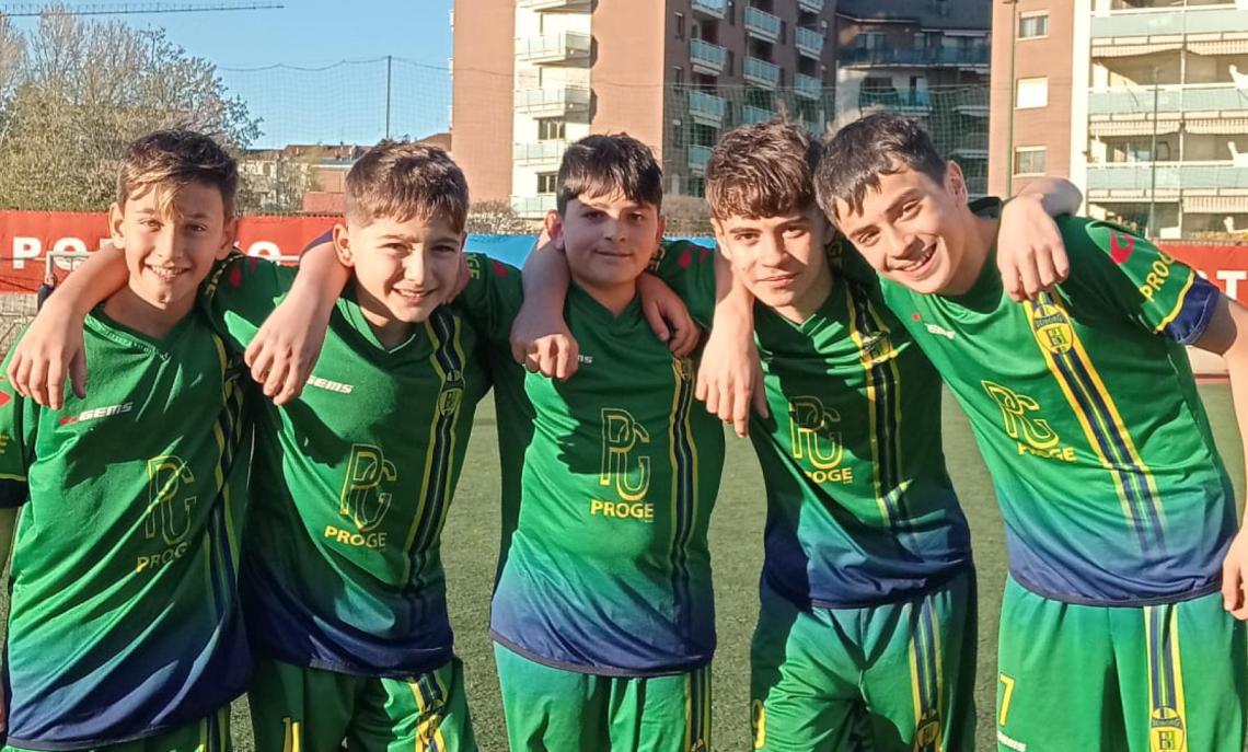 Kevin Iota, Nicol&ograve; Clemente, Federico Iacopino, Francesco Di Mauro e Mattia Ienco del Beiborg 2011