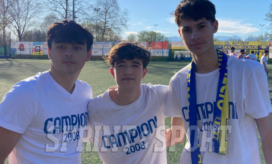 Andrea Beltino, Thomad Di Blasi e Luca Malos, Autovip San Mauro under 16