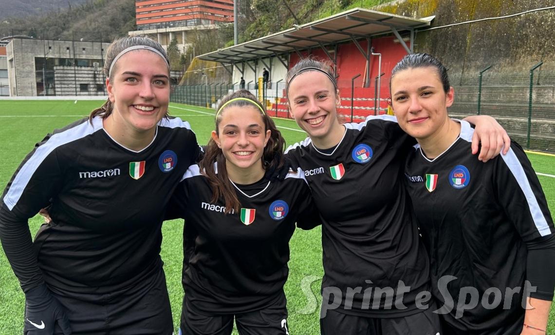 LOMBARDIA FEMMINILE-PORRO,ANTONIAZZI,VISCHI,PREDERI