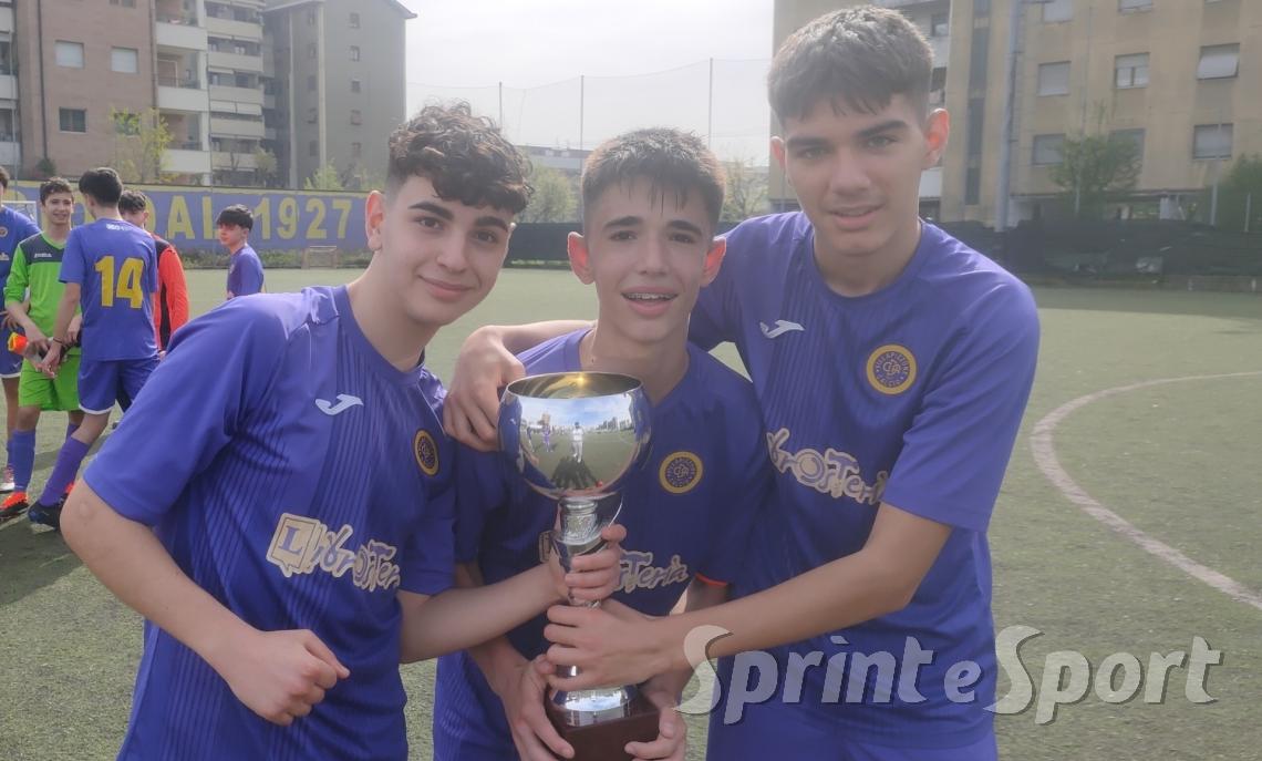 Giuseppe De Rosa, Francesco Cerato, Daniel Bakiu; Villapizzone Under 15