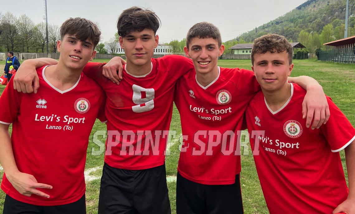 Simone Rizzo, Simone Fusha, Gabriele Sapetti e Andrea ChiambrettiNuova LAnzese Under 17