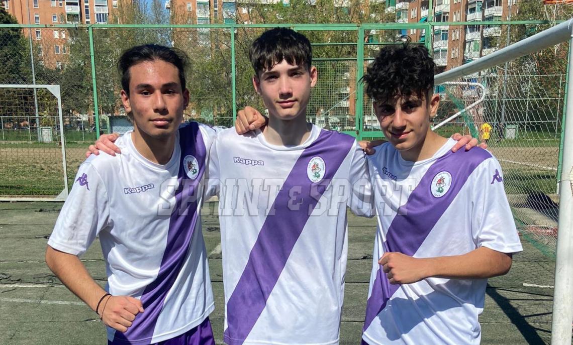 San Giorgio Under 15, Denis Capellupo, Gabriel Mocanu e Alessandro Pelusio