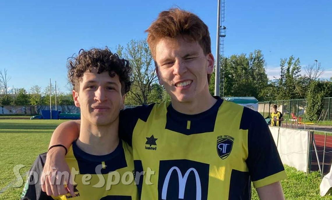 Federico Guerzoni e Roberto Strazzera; Real Trezzano Under 19