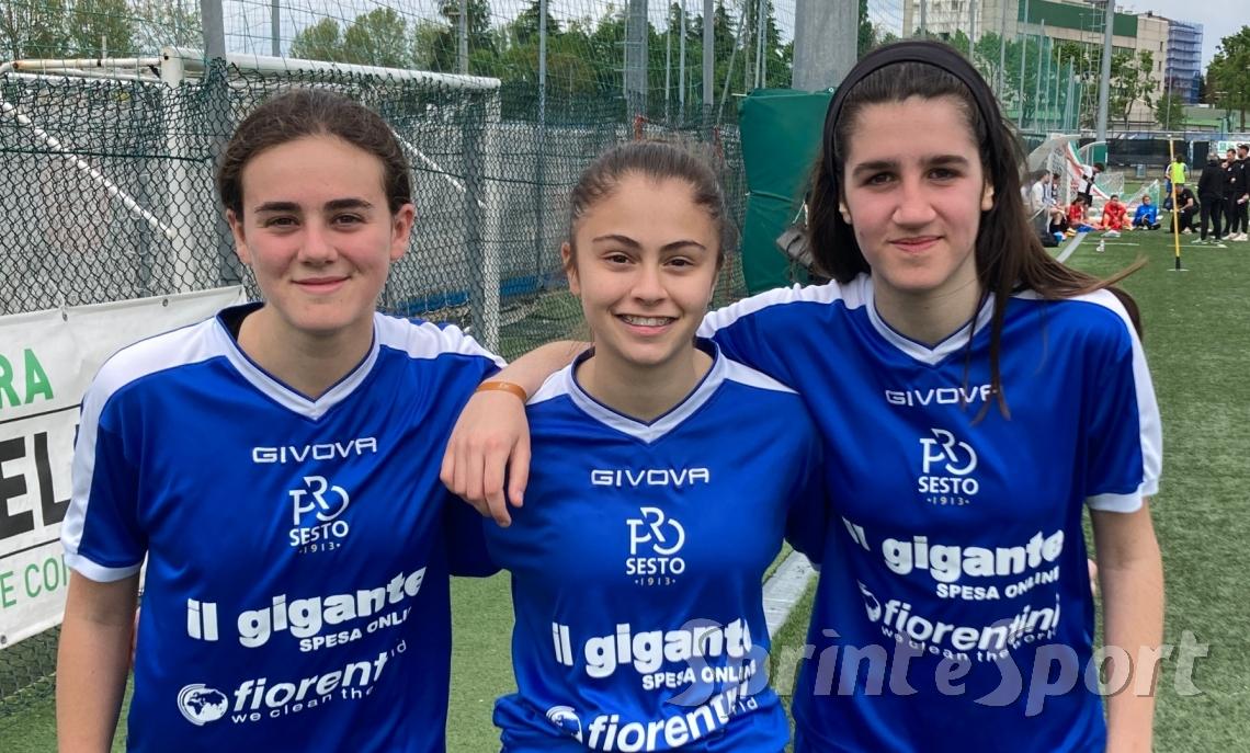 Under 15 Pro Sesto- Orsatti, Ghioni e Di Matteo