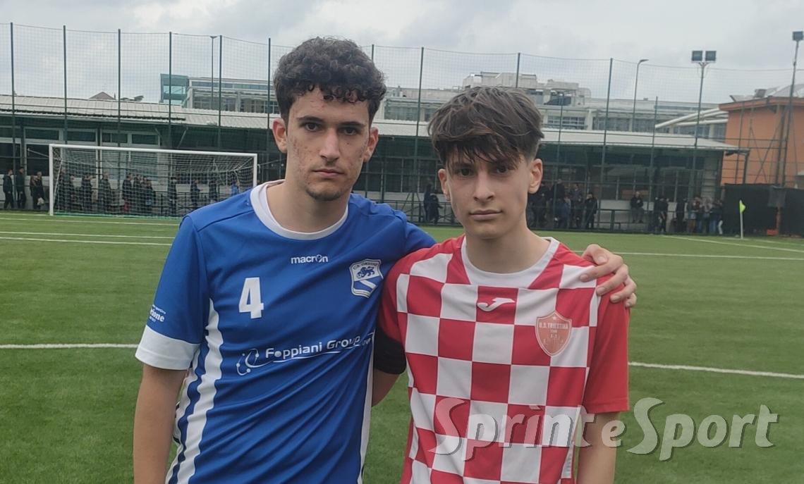 Mattia Lucas Boella e Tommaso Bernardinello; Orione-Triestina 1946 Under 17 